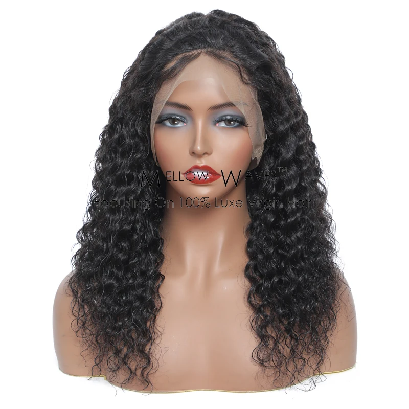 

Mellow Waves 2021 new arrival deep full lace human hair wig for black women