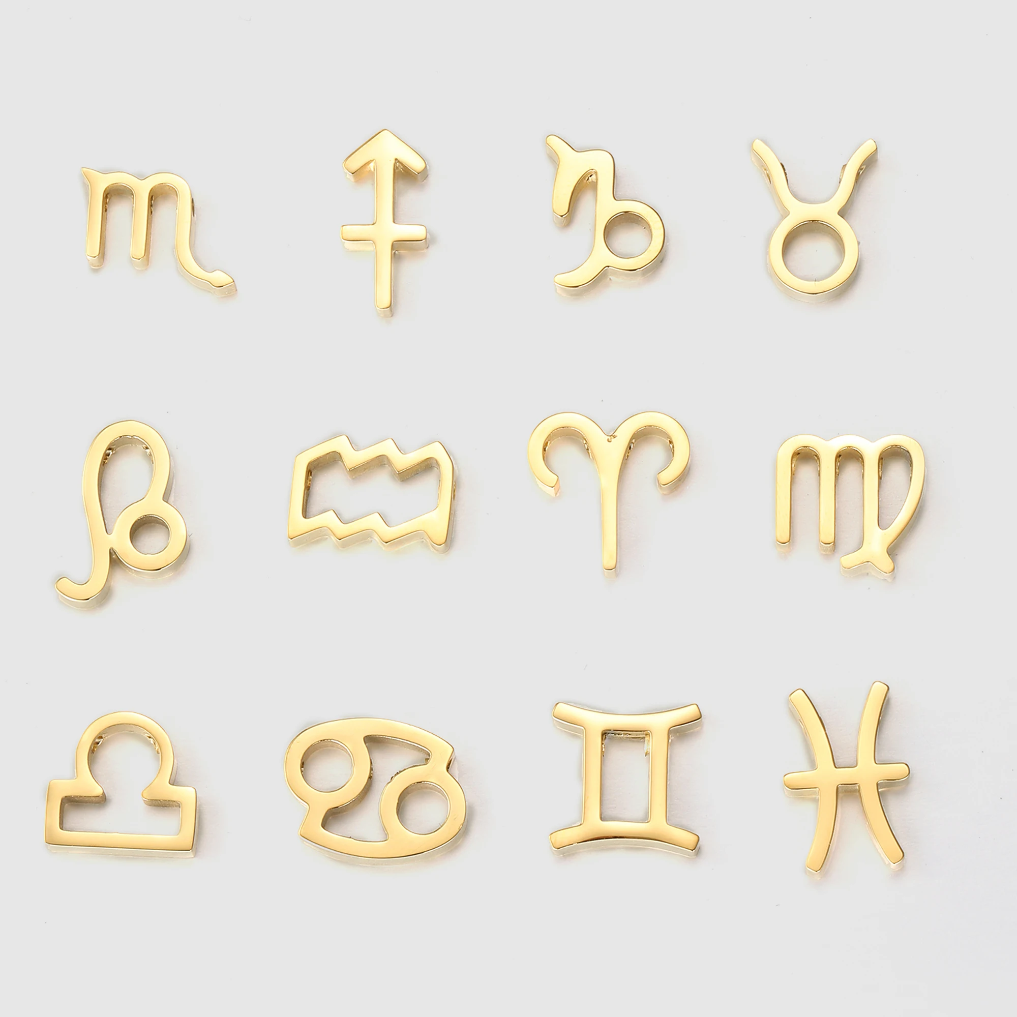 14K Gold Plated Zodiac Polishe