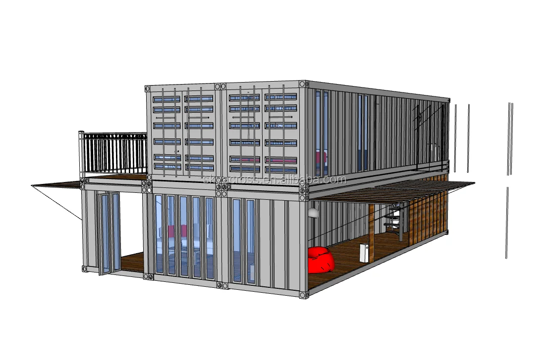 Prefab Container House,Shipping Container House,Container Home Two ...