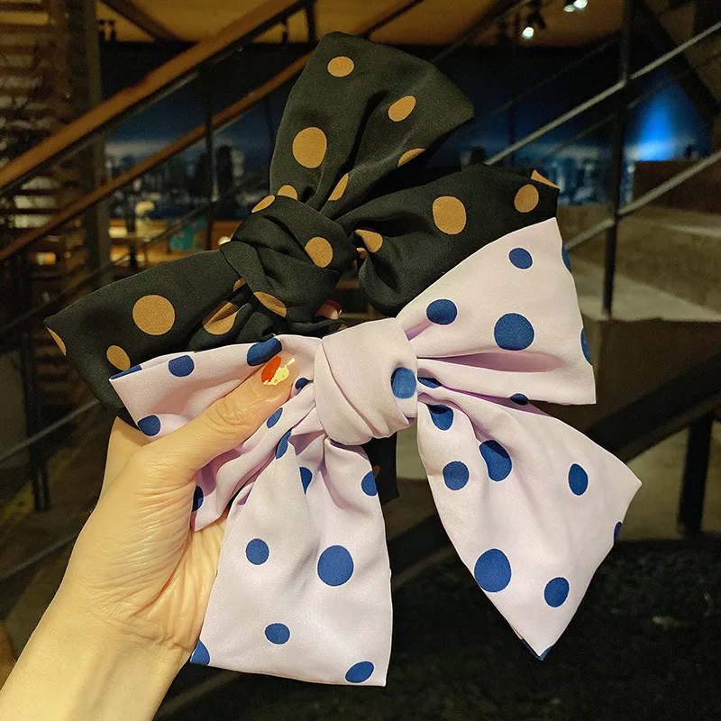 

Inc Japan Hair Claw bowknot Butterfly Cloth Dot Hair Clips, Customized