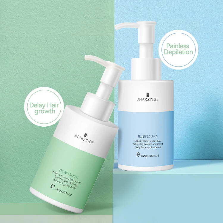 

Private label pubic painless creme depilatoria facial hair remover cream depilatory instant hair removal cream