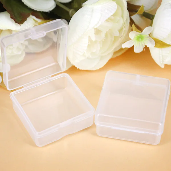 

Multi-size Clear Plastic Jewelry Earrings Boxes Screw Beads Storage Containers Case Tools Parts Storage Box Craft Organizer