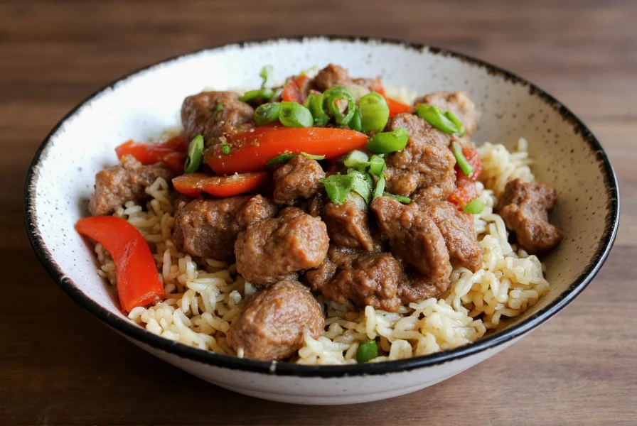 Beef and Pepper Rice Bowl: Complete Recipe Guide
