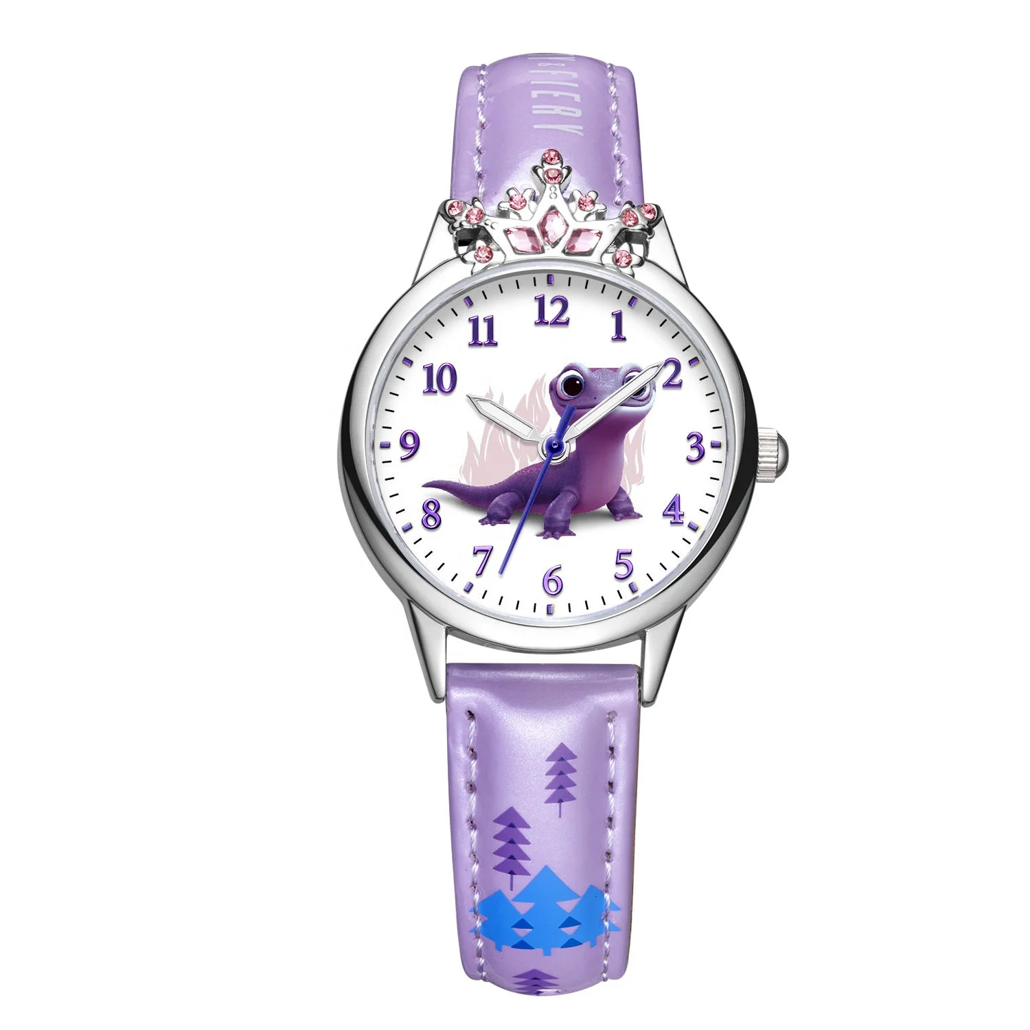 

Latest Cute Disney Frozen Diamond Inlay Luminous Hands Kids Quartz Wristwatch