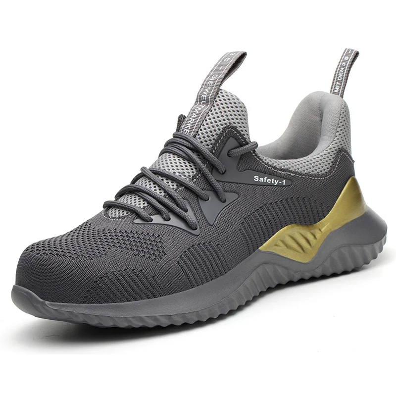 

China Brand Steel Toe Outdoor Men Light work Safety Shoes Boots, Customer request