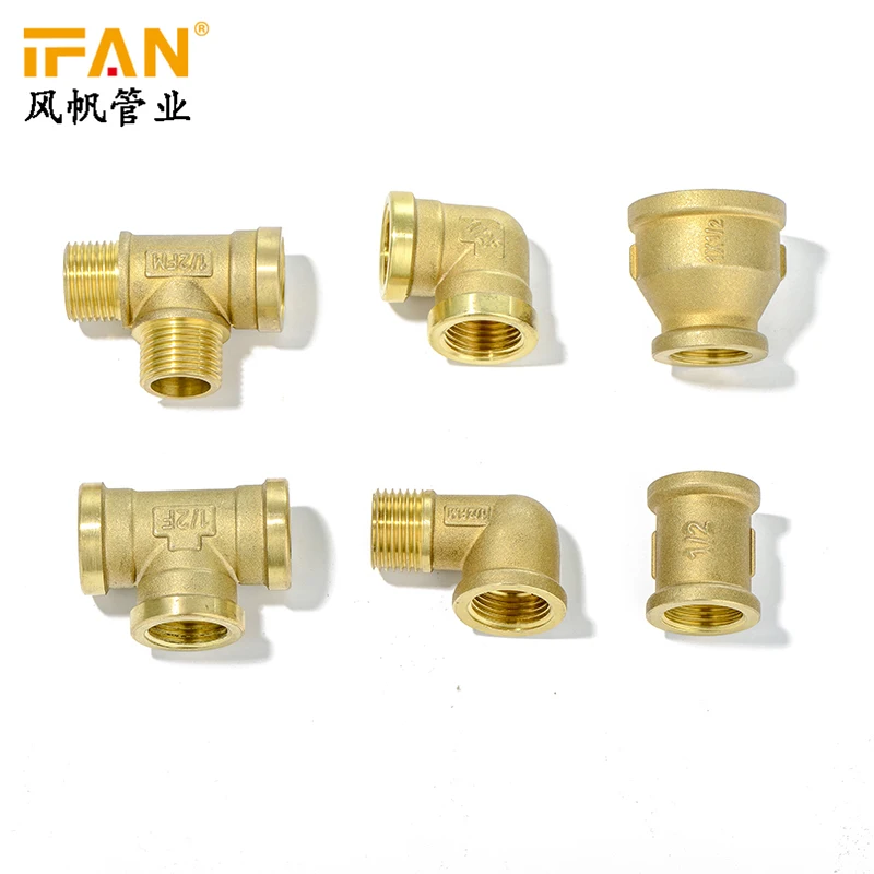 1/2inch - 2inch Female Elbow Codo Pipe Adapter Connector Copper Fitting ...