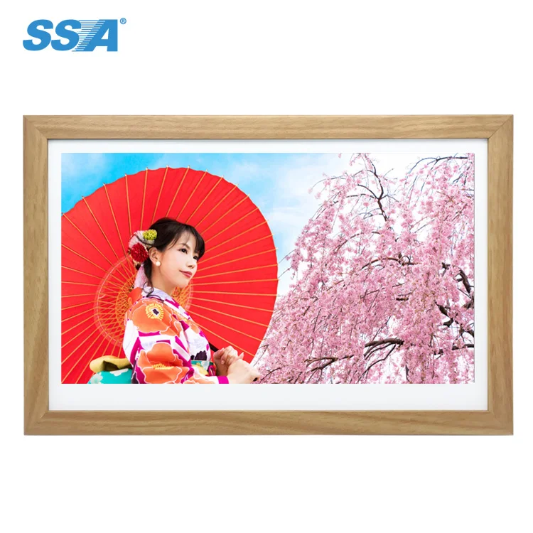 

SSA 15.6inch Large Size WIFI Digital Photo Frame Wifi 1080P touch screen SSA wifi Frame APP for IOS