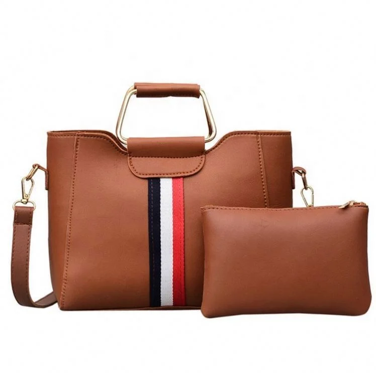 

Bags Women Handbags Lady Source Manufacturing Shoulder Bag Office 2pcs Set Pu Leather Lady Handbag, Black,red,pink,brown,gray