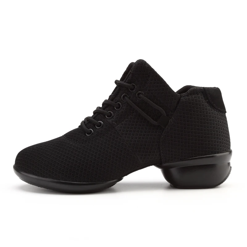 Women Morden Square Dance Shoes Jazz Hip Hop Net Mesh Breathable Cool Sneakers