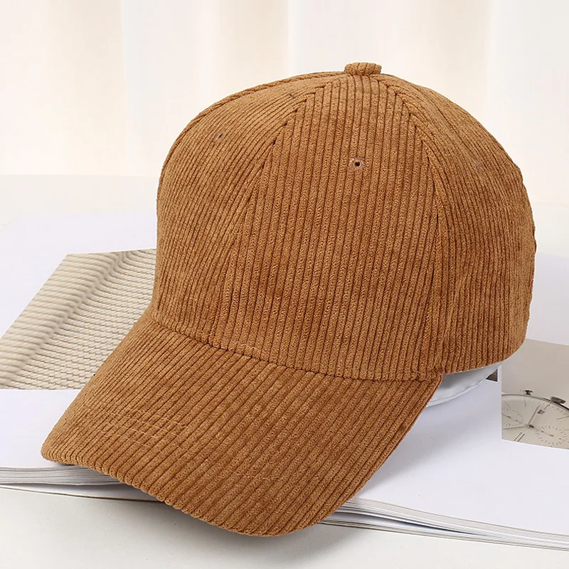 

Fashion Wholesale 6 Panel Baby Hats Corduroy Baseball Cap