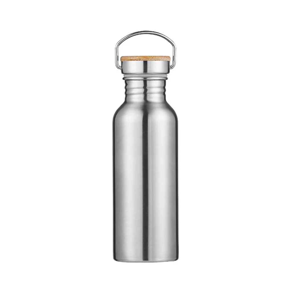 

New Portable Stainless Steel For Outdoor Sports Bottle Travel Camping Cold Kettle Non-toxic Health Environmental Protection 2021