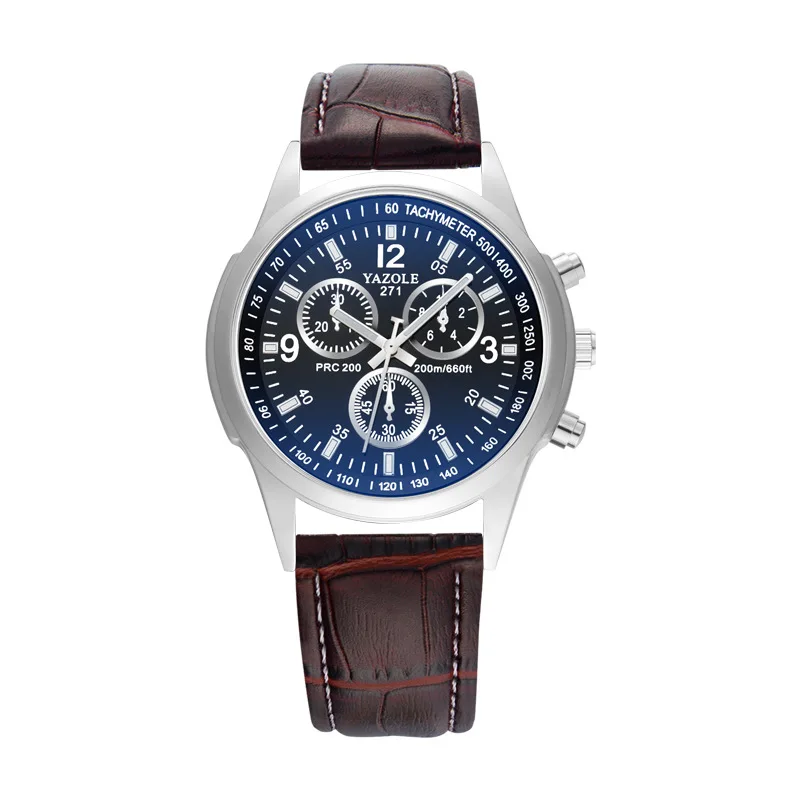 

YAZOLE271 luminous waterproof quartz watch men, Rose gold