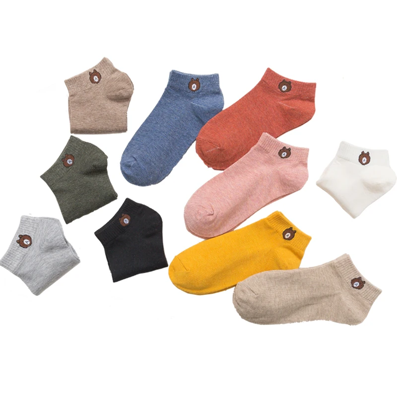 

High Quality Girls Fashion Cotton Cartoon Ankle Breathable Sock Summer Cheap Soft Sock
