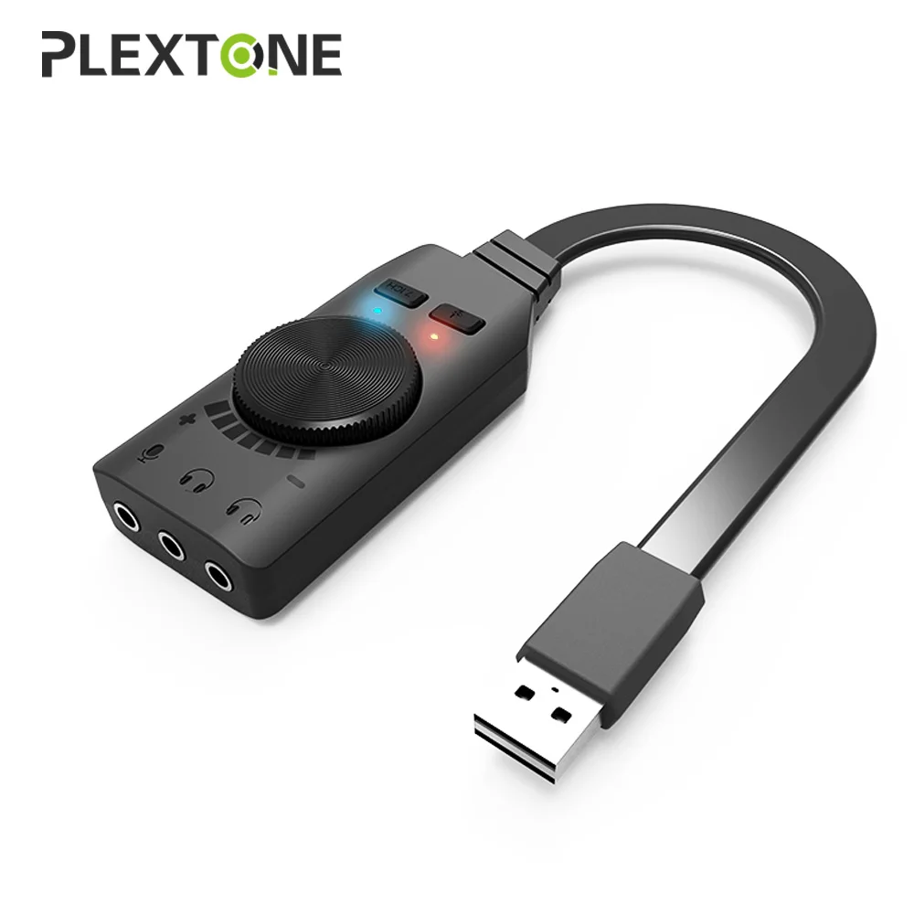 Plextone Gs3仮想7 1チャンネルusb 3 5ヘッドフォンオーディオジャックステレオサウンドカードコンバーター Buy Usb サウンドカード 工場usbサウンドカード サウンドカードゲームヘッドセット Product On Alibaba Com