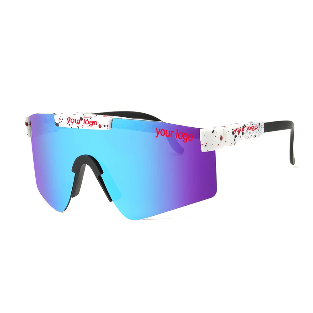 

[Customized Avaliable]Pitts Viperes Windproof Cycling Sports Sunglasses Custom Designer Low MOQ For Men Women Cycling