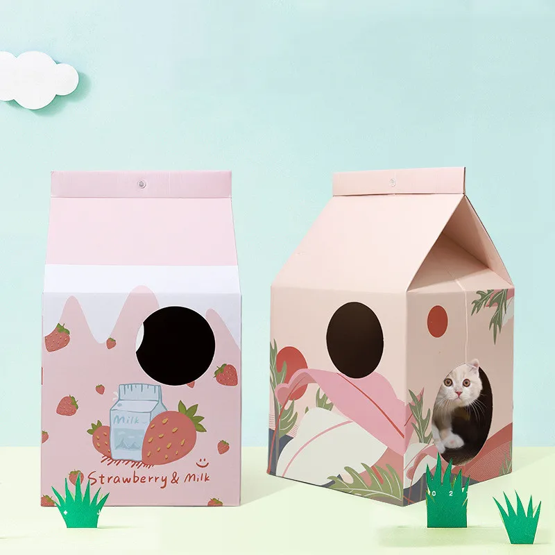 

Cross-border Pets Toy Modeling Nest Independent Packaging Corrugated Board Cat Scratch Cat Scratch Board