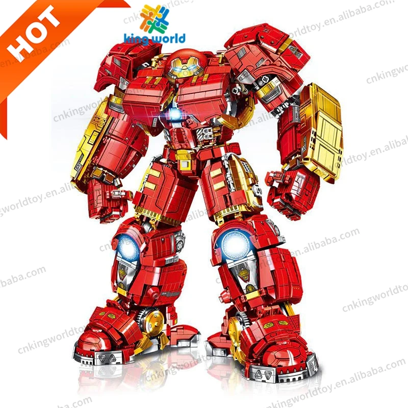 

Hot Sale 2024 4448pcs/set Super Heroes Compatible 76210 Hulkbuster Building Blocks Bricks Toys For Kids Christmas Gifts