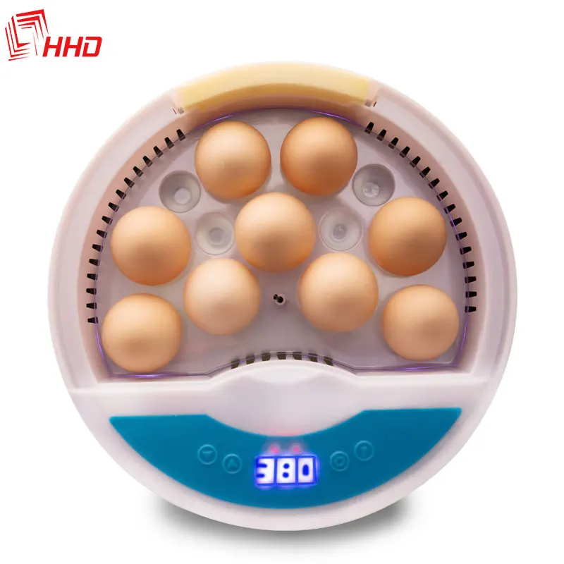 

HHD brand factory direct sale automatic temperature control mini incubator with led tester function YZ9-9