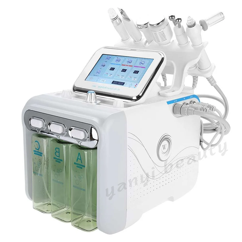 

YanYi 6 in 1 fractional rf microneedle machine and Body Radiofrequency Microneedle Beauty Equipment skin care machine, White