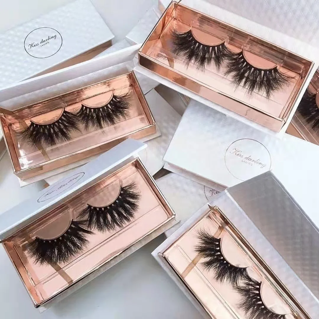 

Free Sample Natural Looking 3d Mink Eyelash Private Label 5d Hair Lash Full Strips 3d Mink Eyelash with custom package