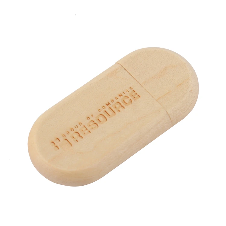 Wooden 16GB USB 2.0 Flash Drive 32GB Thumb Drive Memory Stick Custom Jump Pen Drive 4GB 8GB 64GB with Free Custom Logo - ANKUX.COM