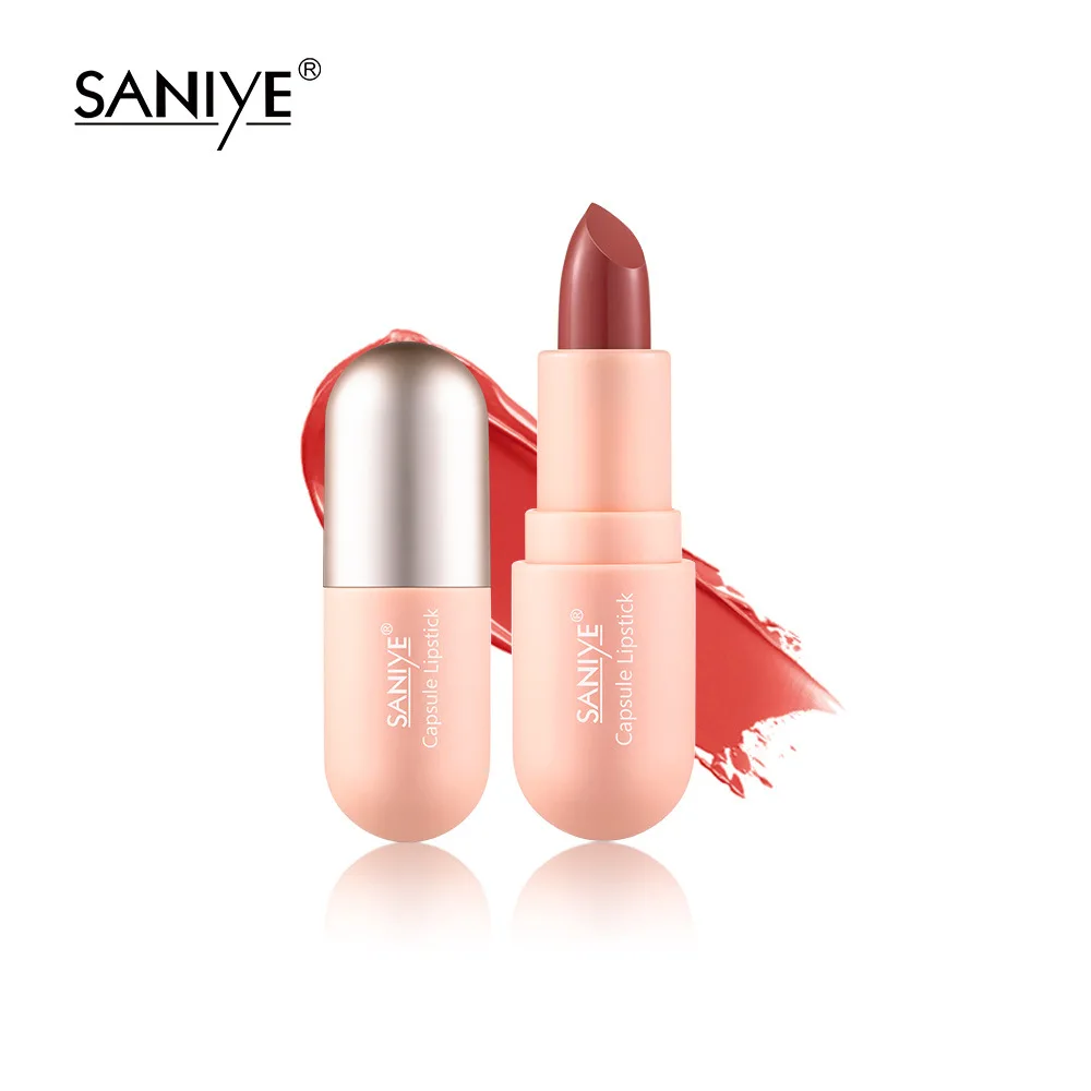 

Capsule Matte Girly Lips Velvet Matte Lipstick Lip Gloss High Pigment Long-lasting Silky Lightweight Liquid Cosmetics