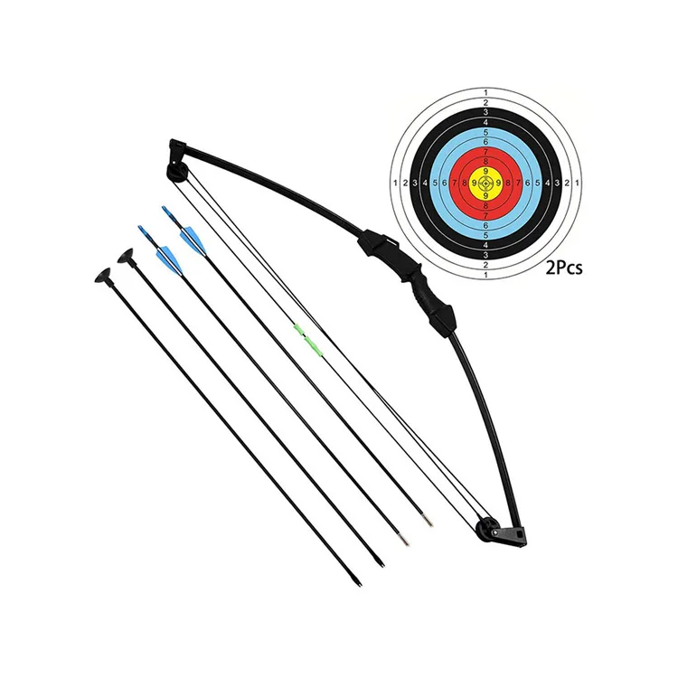

Archery Kids Bow and Arrow Set Children Hunting Sports Game Target Shooting Toy Gift Compound Recurve Bow and Arrow