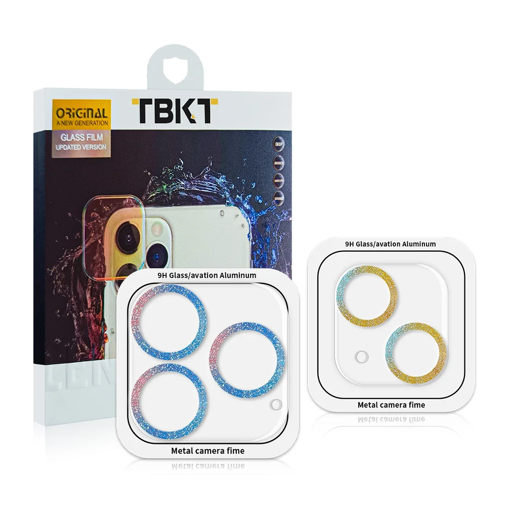 

Lens Screen Protector For iPhone 11 12 13 14 Pro Max Camera Lens Protector Diamond Glitter Camera Lens Cover Protector