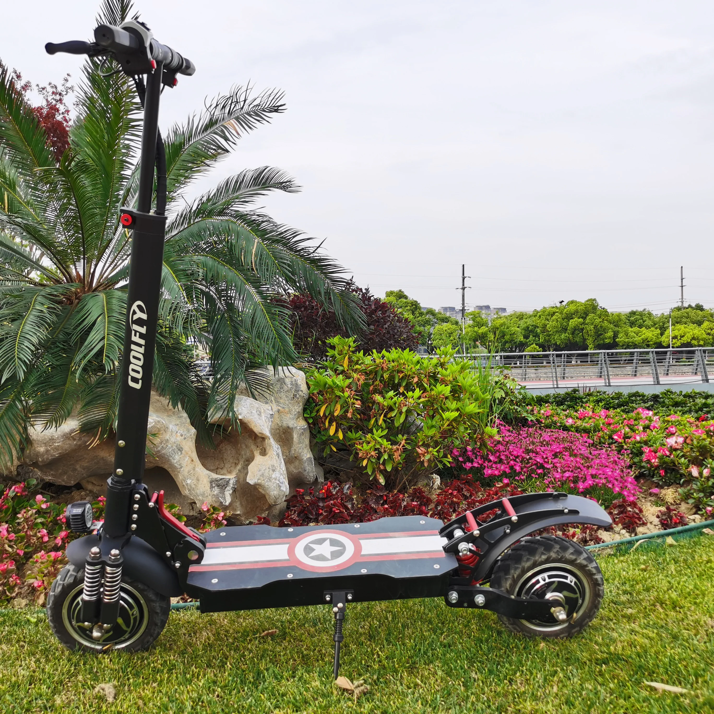 

Dual motor adult 100km range e scooter 3000W electric scooter with remote control