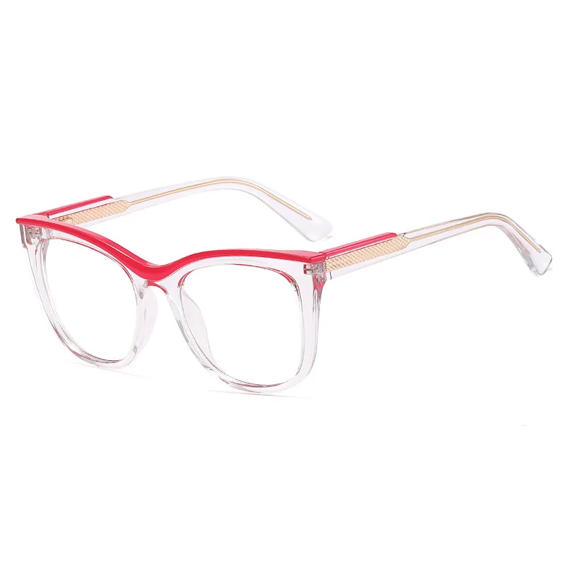 

Lunettes En Actate Acetate Optica Tr90 Women Big Frame Optical Eyewear Anti Reflective Blue Light Glasses Eyeglasses Frames