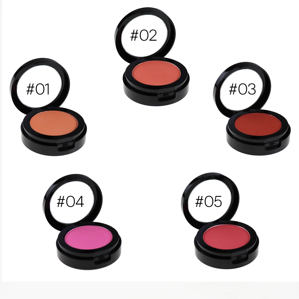 

Wholesale Cheapest Price high quality blush high pigment blush facory blusher, 5colors