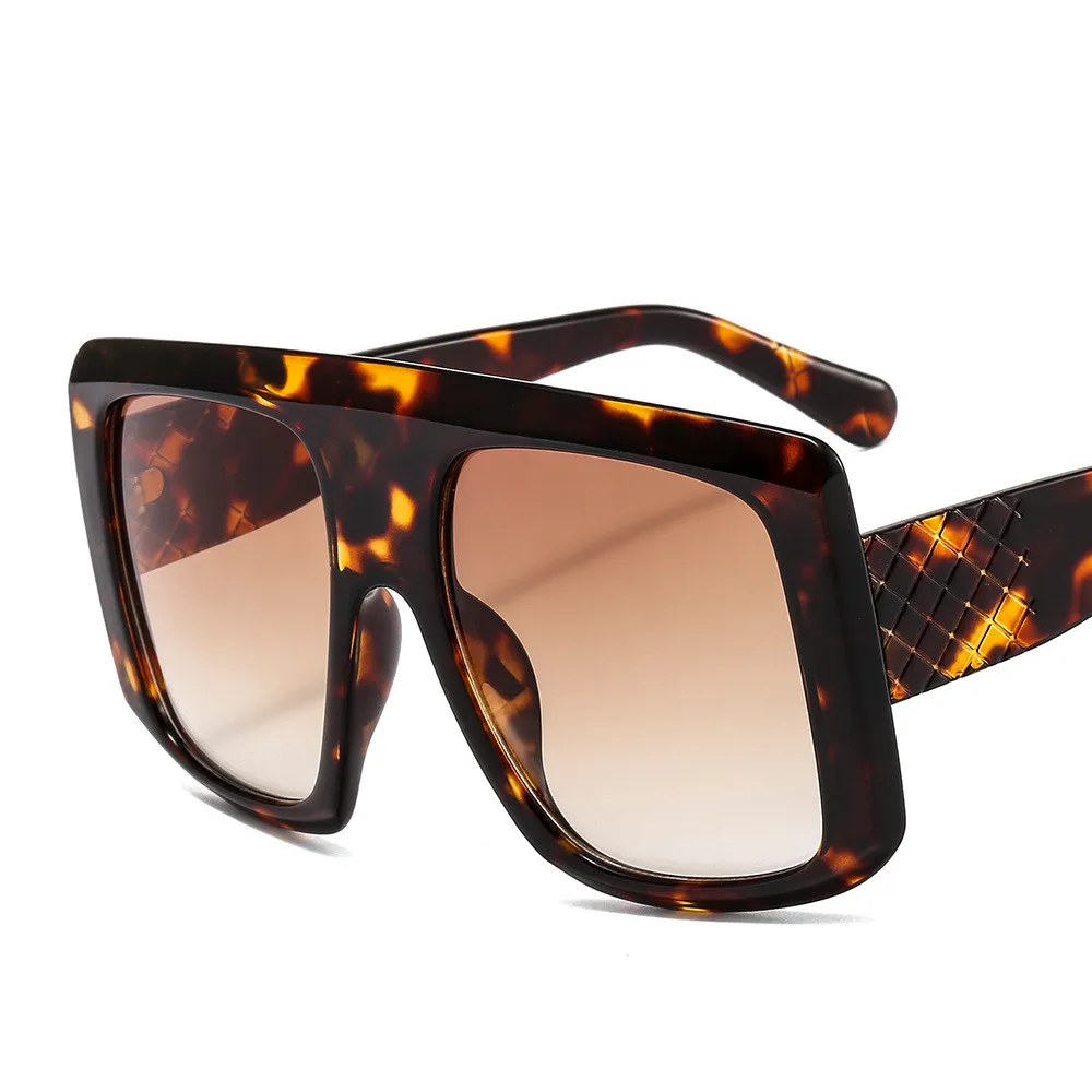 

GGJH2023 fashionable big frame oversized women sunglasses 2020