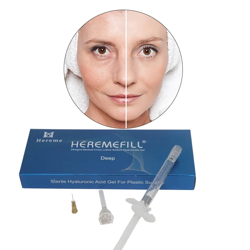 

China Supplier best dermal filler supplier antiaging face dermal filler injectable hyaluronic acid filler 2ml