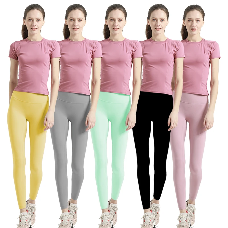 

Wholesale Yoga Pants Sportswear Ladies Sexy Tights Outer Wear Yoga Pants Fitness Seamless High Waist Yoga Pants Leggings