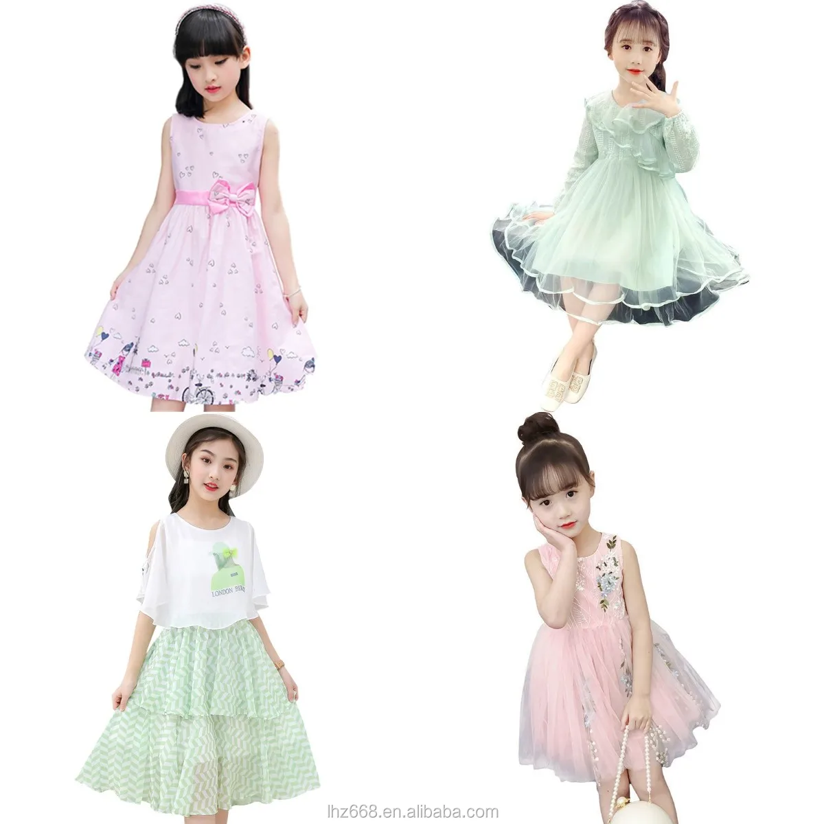 

Hot sale princess dresses children's birthday party girls evening dress party dress wholesale