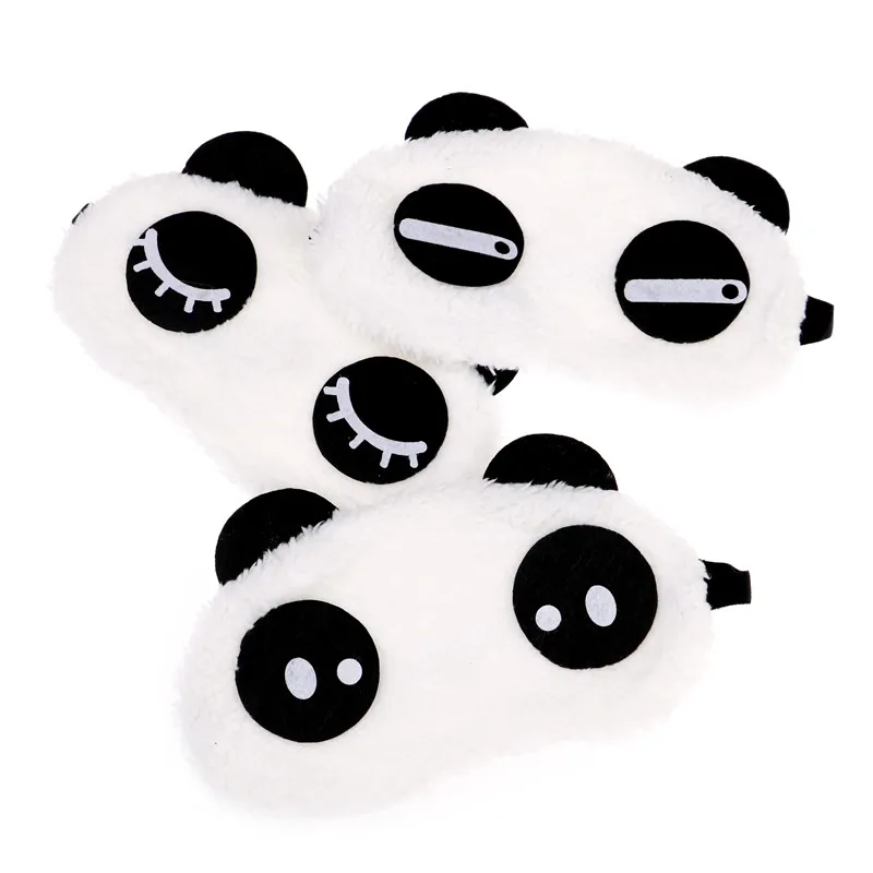 

New Cute Face White Panda Eyeshade Shading Cotton sunglasses Sleep Mask Eye Cover Health Care Tools