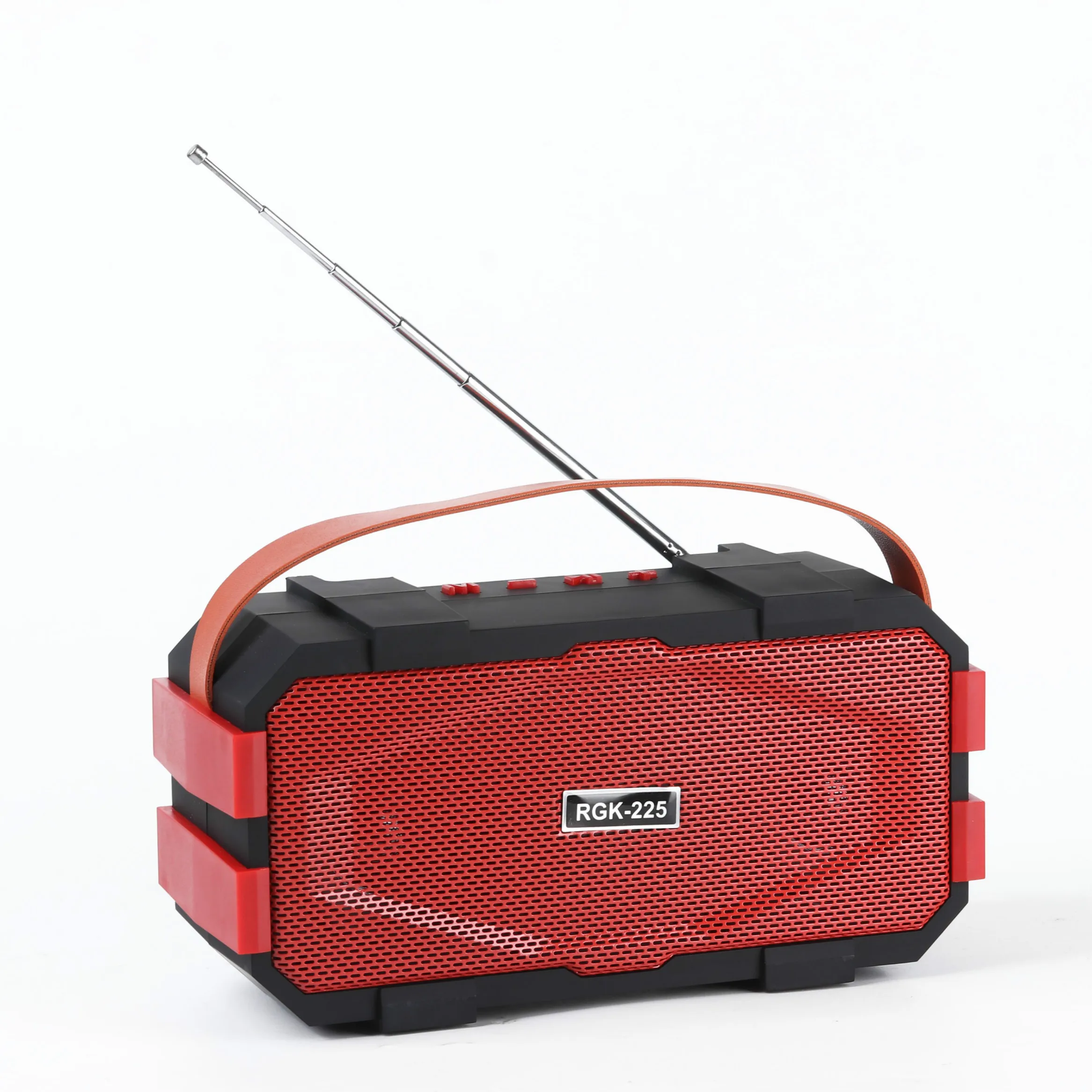 

2021 New Outdoor Emergency Solar Powered Charging Portable HD Stereo Sound FM Radio Wireless Blue tooth Speaker