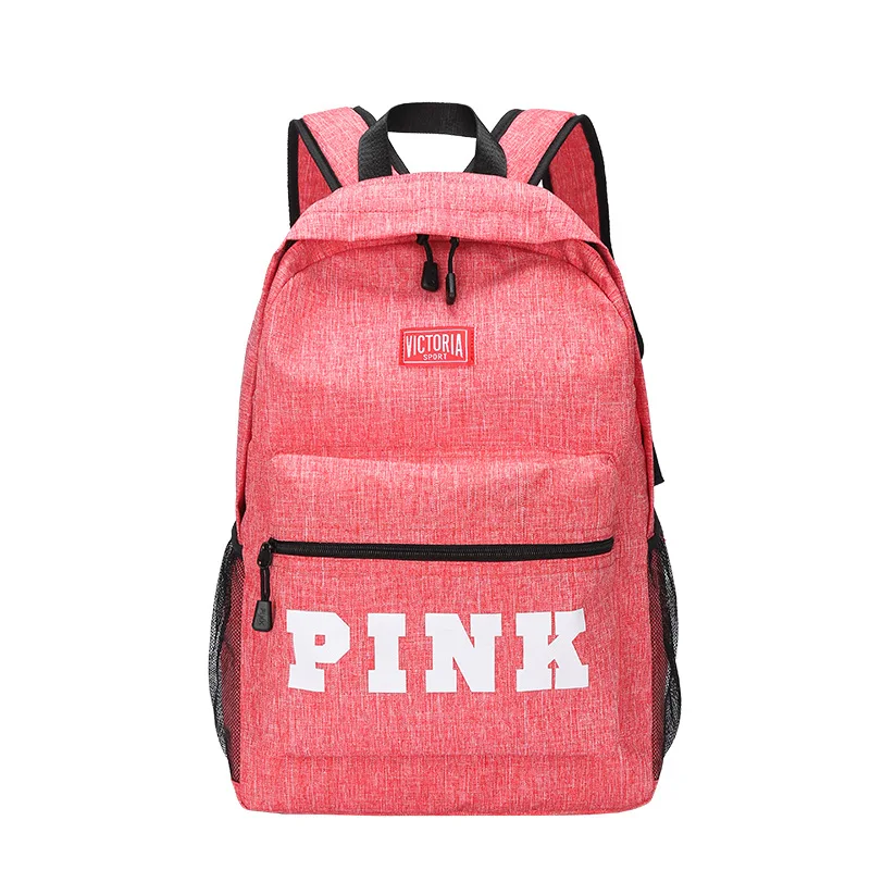 

NEW Large Capacity canvas School Bag Multi Pocket Travel Backpack Candy Colour Women Backpack mochila mujer, Customized colors