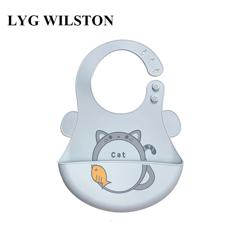 

Wholesale Baby Silicone Bib Large, soft food grade, Custom Feeding Silicone bibs for babies OEM Manufacturer, Customized color