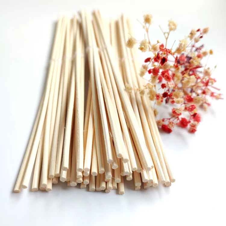 

100% Natural Rattan Reed Diffuser Sticks Essential Oil Natural Wood Sticks, Natural color