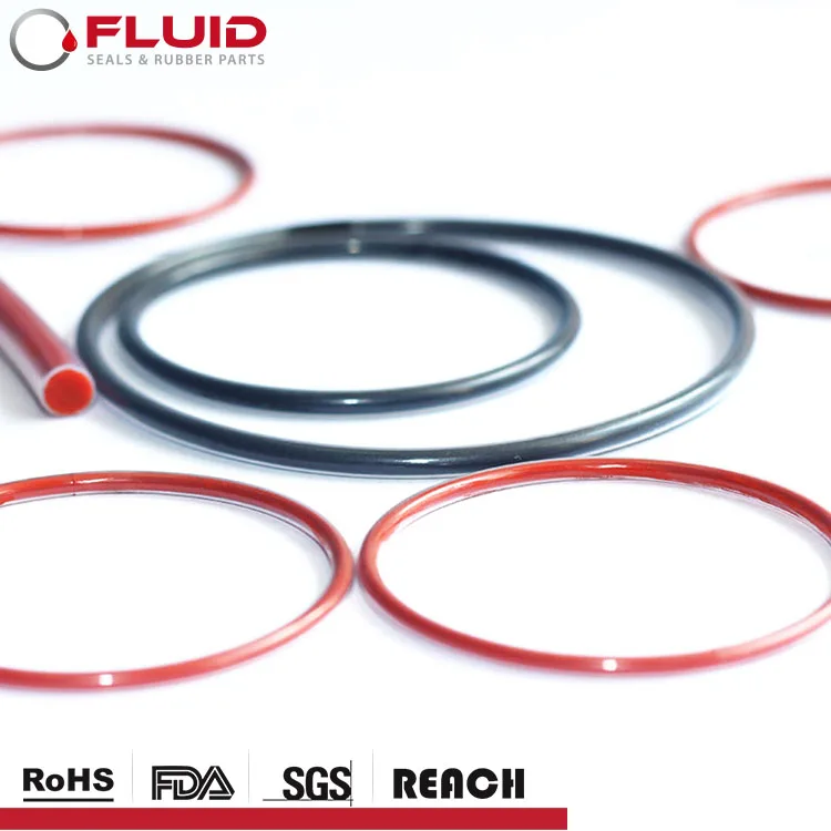 

PTFE PFA FEP Encapsulated O-ring Hollow FPM FKM VMQ Silicone rubber oring inner coated O ring