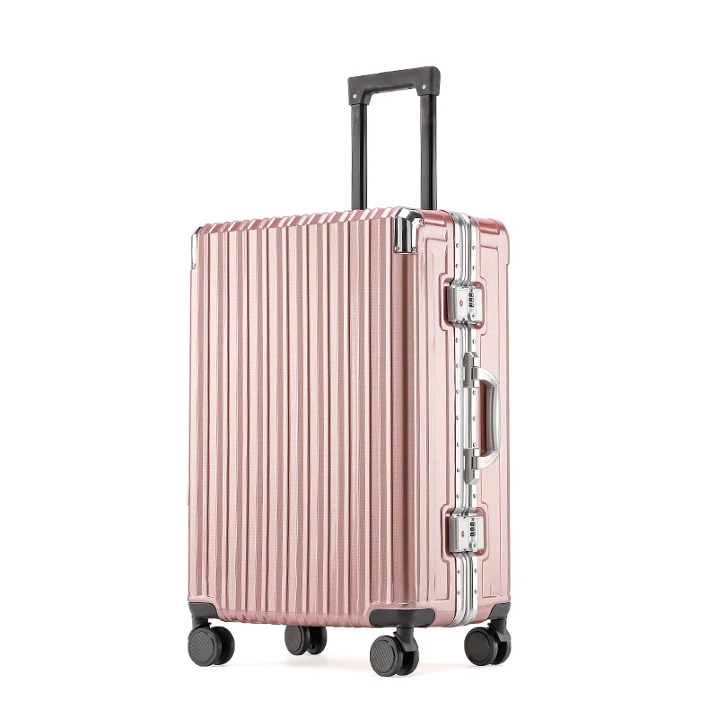 

Suitcase Luggage Travelling Bags Large Trolley Case Luggage Aluminium Frame Travel Suitcase