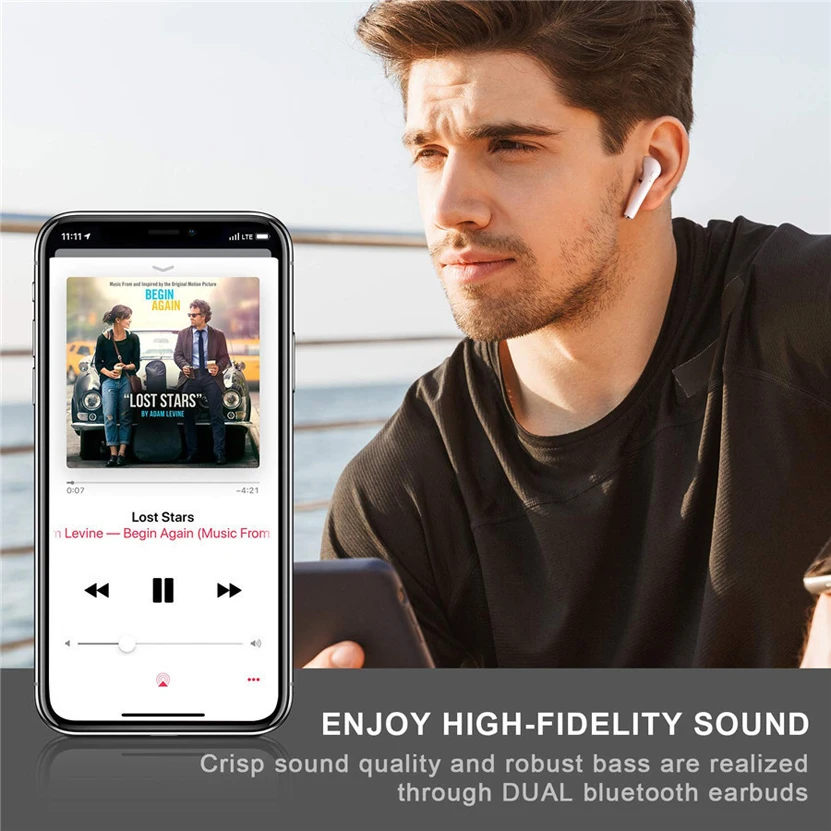 Mini wireless earbuds