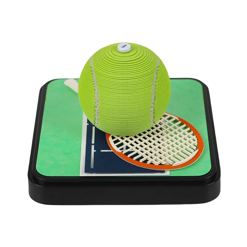 2026 Calendar Custom 3D Memo Pad Tennis Loose Leaf Sticky Notes DlY Paper Art Notepad Christmas Gift Items for Kids