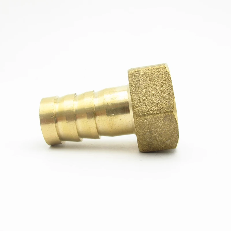

14mm Hose Barb x 3/8" BSP Female Thread Brass Barbed Pipe Fitting Nipple Coupler Connector Adapter For Fuel Gas Water