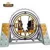 Outdoor playground exciting equipment manual human gyroscope for sale