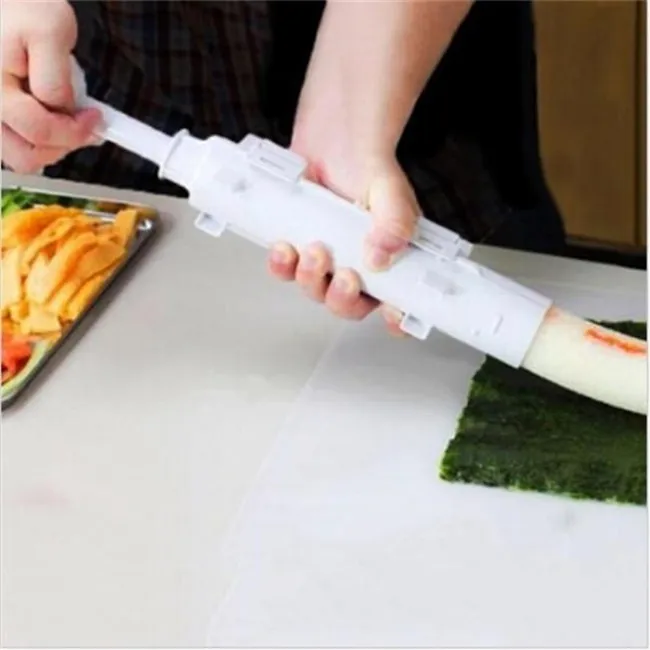 

MZL Sushi Maker Mold DIY Sushi Roller Mould Sushi Making Tool Set Kitchen Gadget Hand Maker Mold