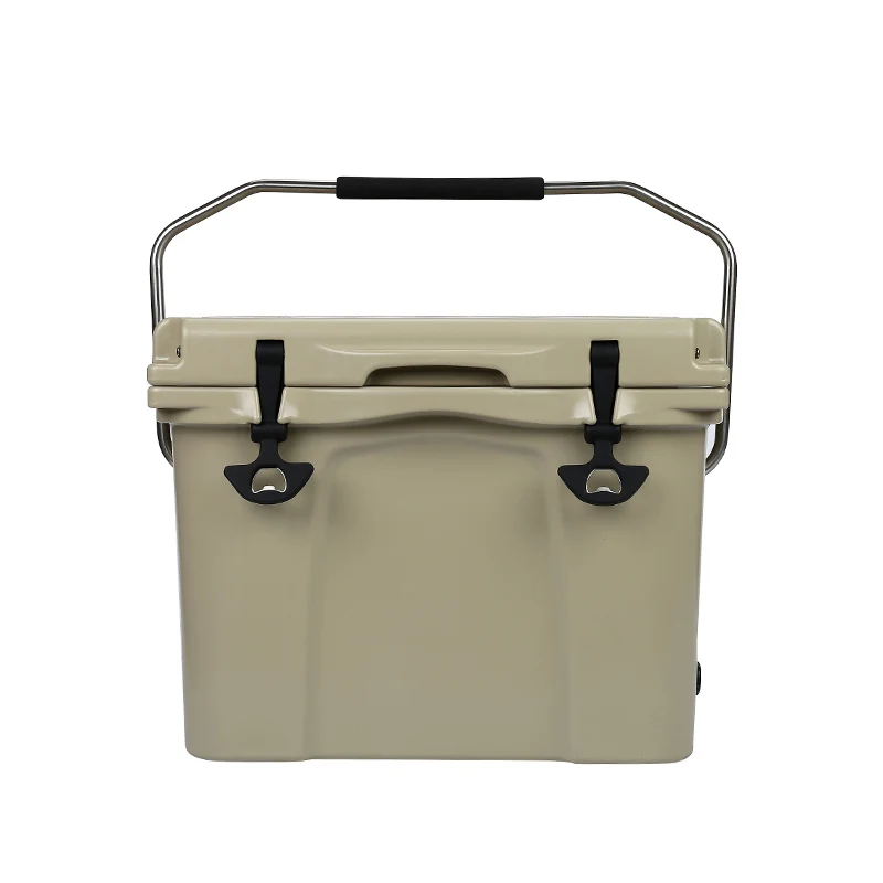 

Rotomolded Cooler Box Ice Chest Cooler Box With Lock Wheel/Hard Coolers Keep Food Fresh Perfect For Fishing Boating, Customized color