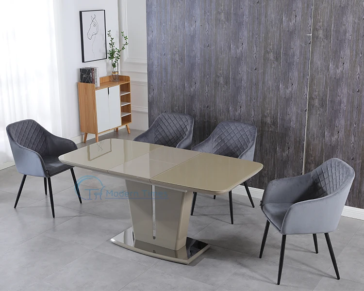 Free Sample Cheap 6 Chairs Dining Table Set Modern Classic 8 Seater