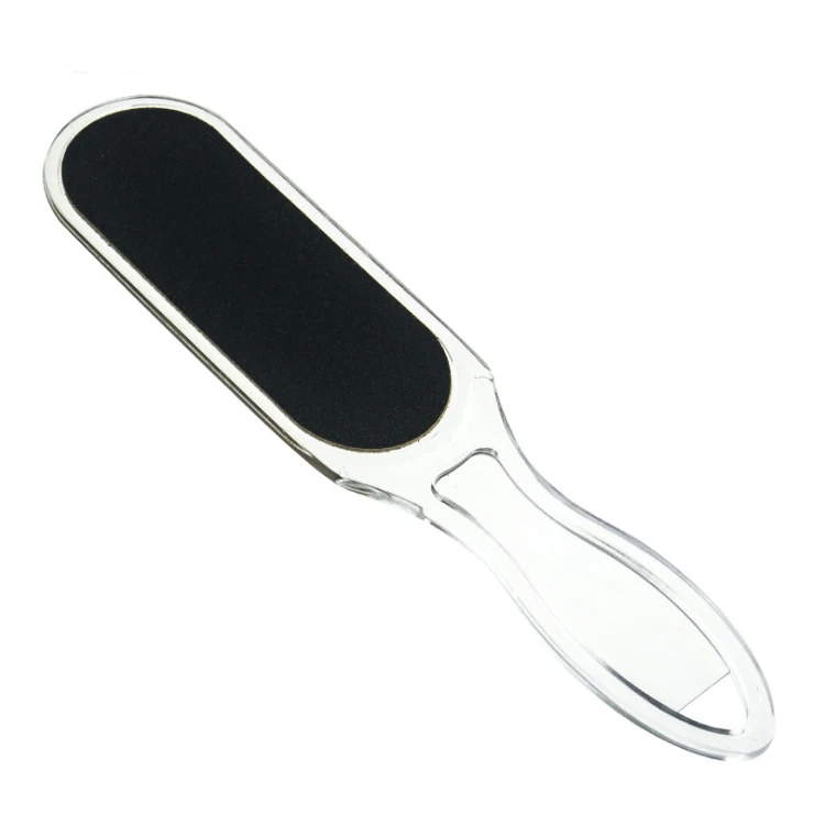 

Plastic disposal pedicure foot file with sandpaper